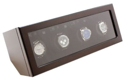 Heiden Quad Watch Winder - Brown